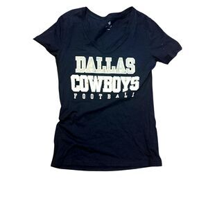 Dallas Cowboys Women's NFL Team Apparel V neck T-shirt sz small